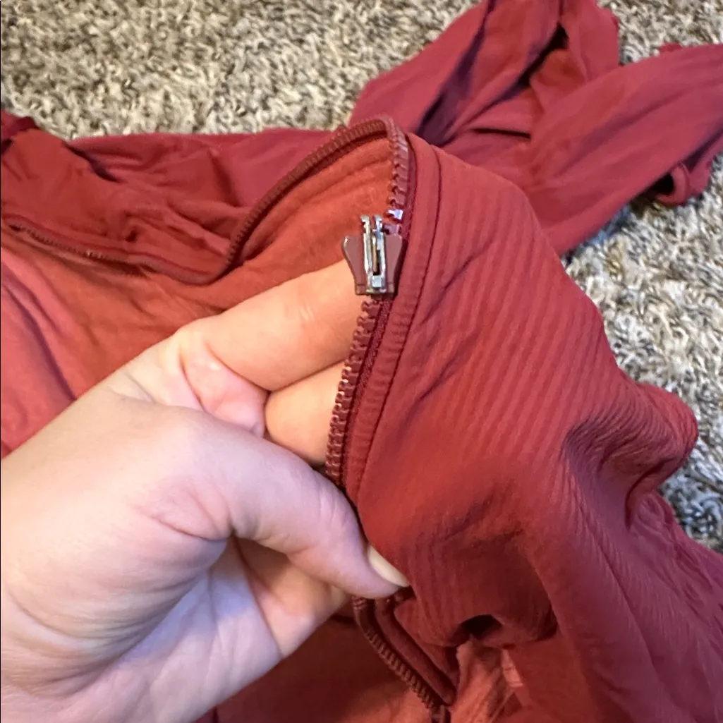 Lululemon  Dance Studio Jacket Rib Sleeve Red Size 12 - Image 8