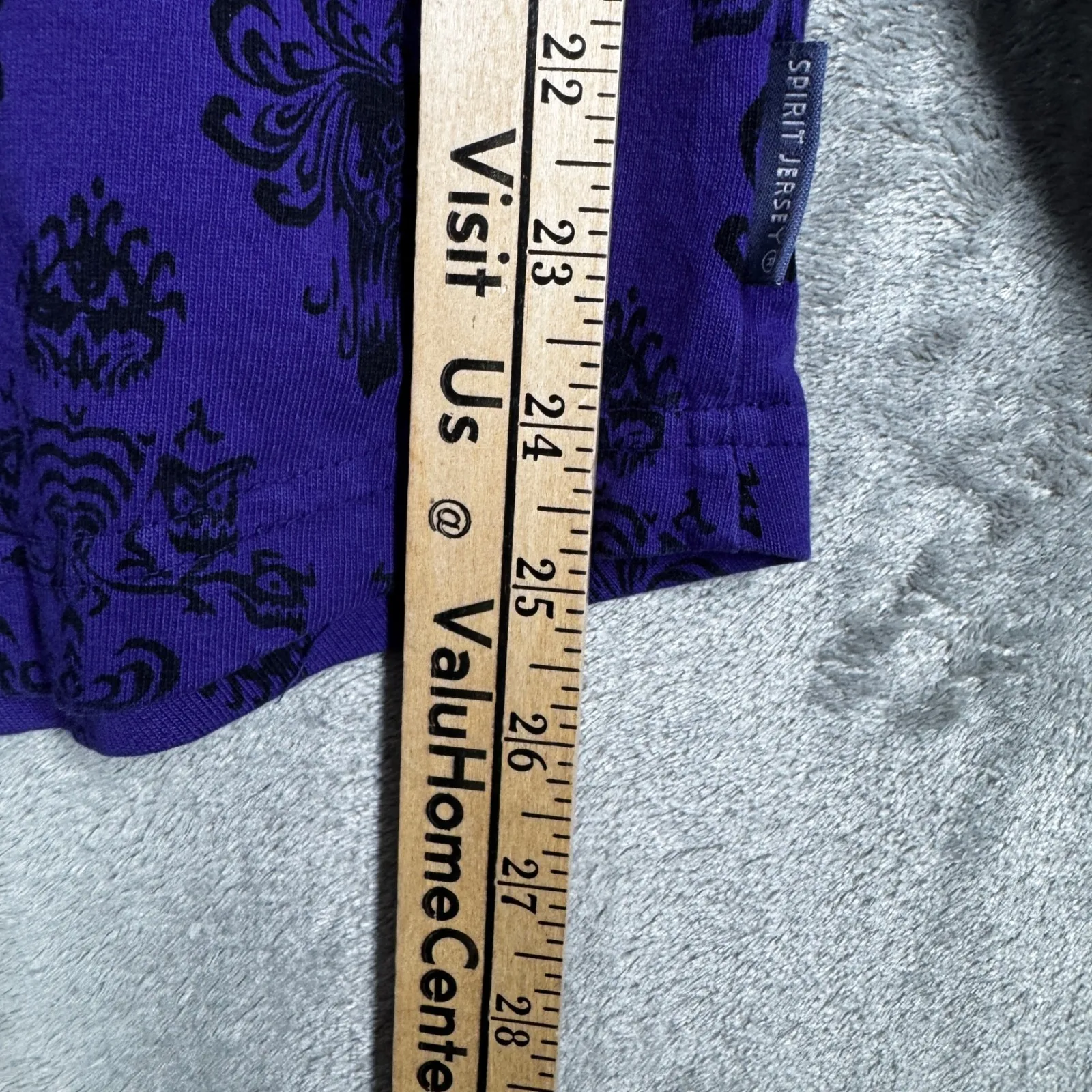 Disney Parks Haunted Mansion Spirit Jersey Shirt Purple Ghost Host Unisex XS‎ - Image 8