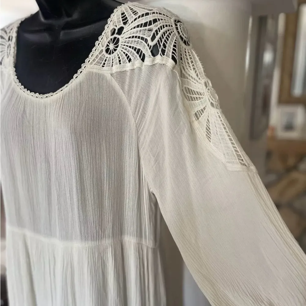 beautiful summer entro ivory boho dress size S - Image 2