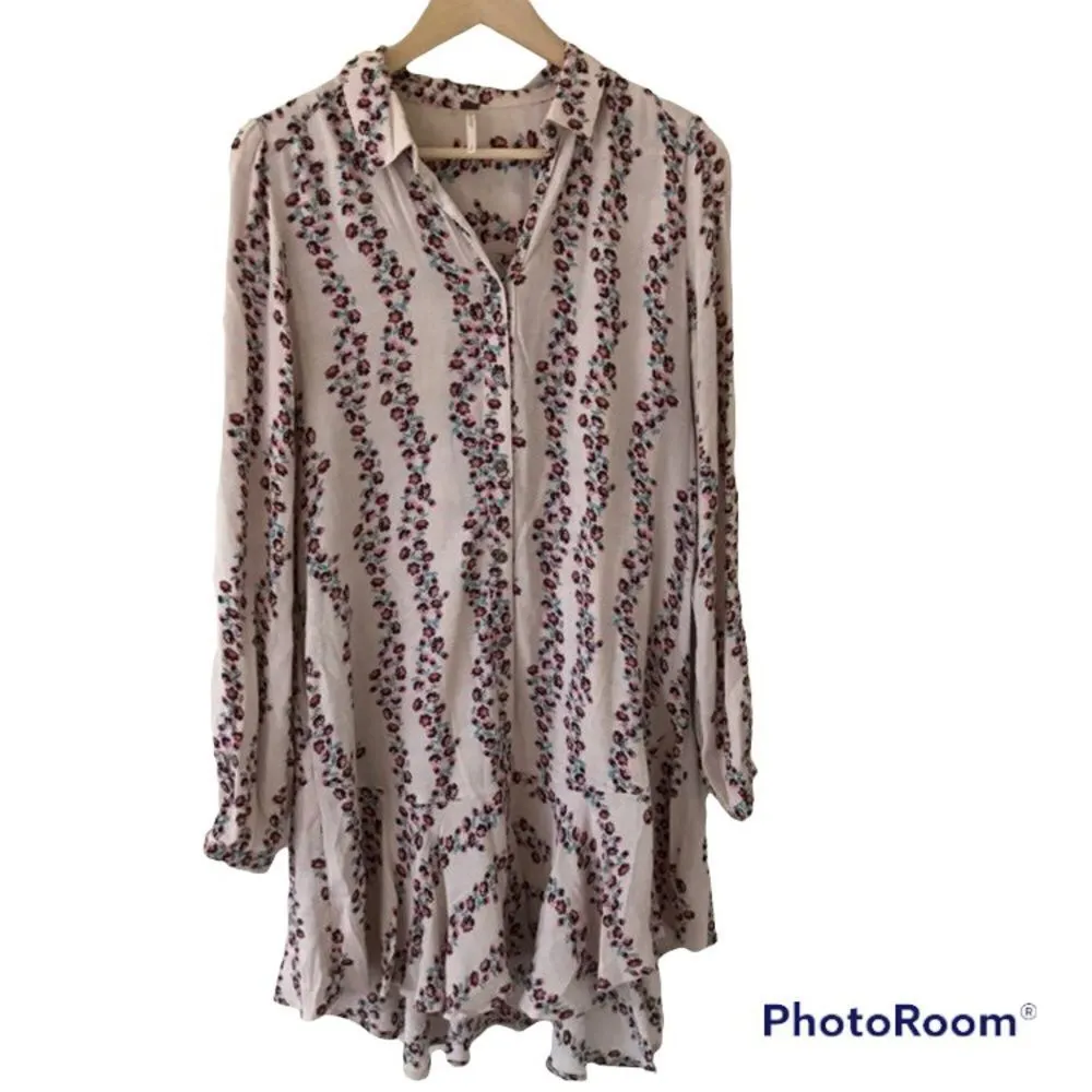 ✨HP✨Free People
Women's Buttondown Shirt Dress✨ - Image 9