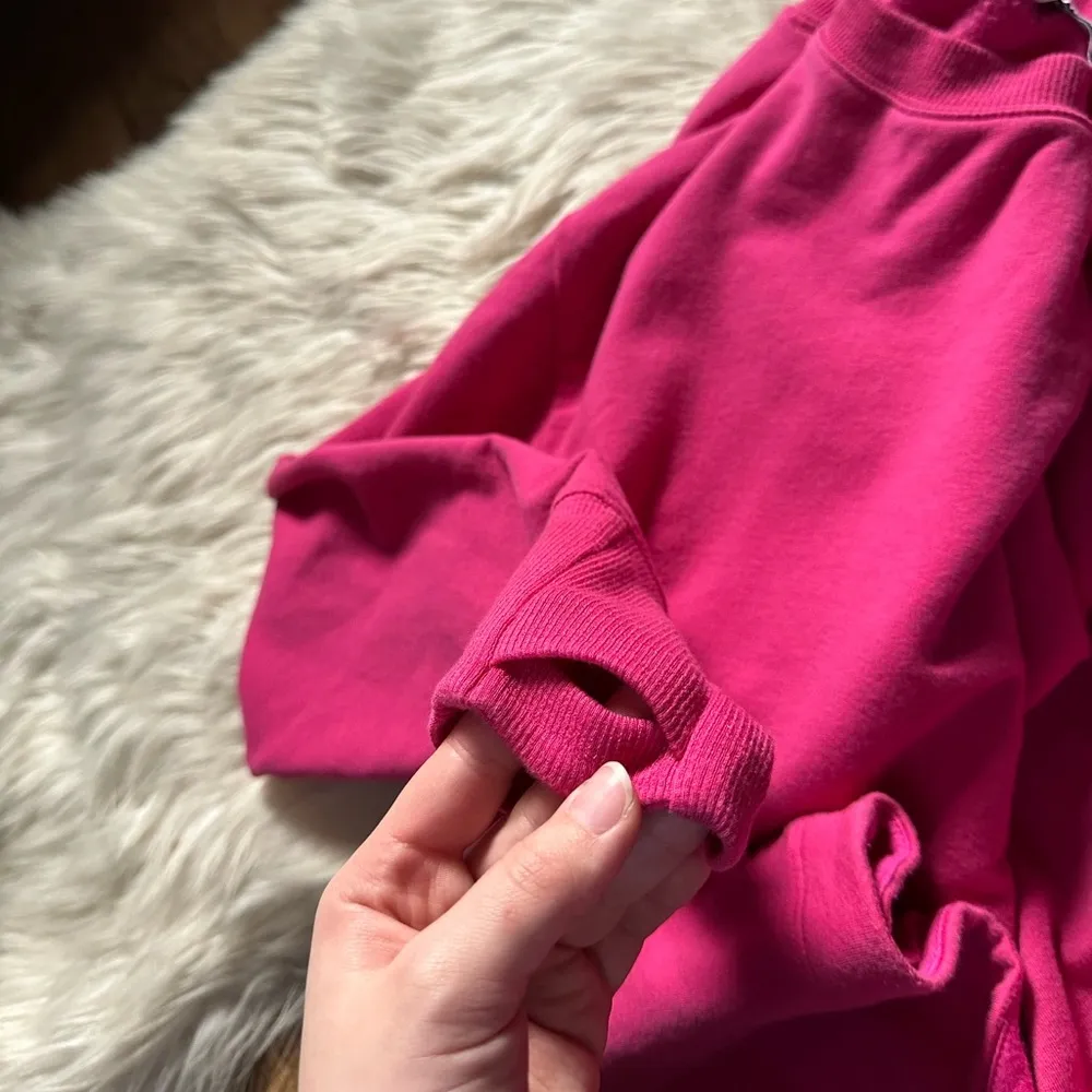 ATHLETA Solitude Sweatshirt In Tulip Pink Heather - Image 5