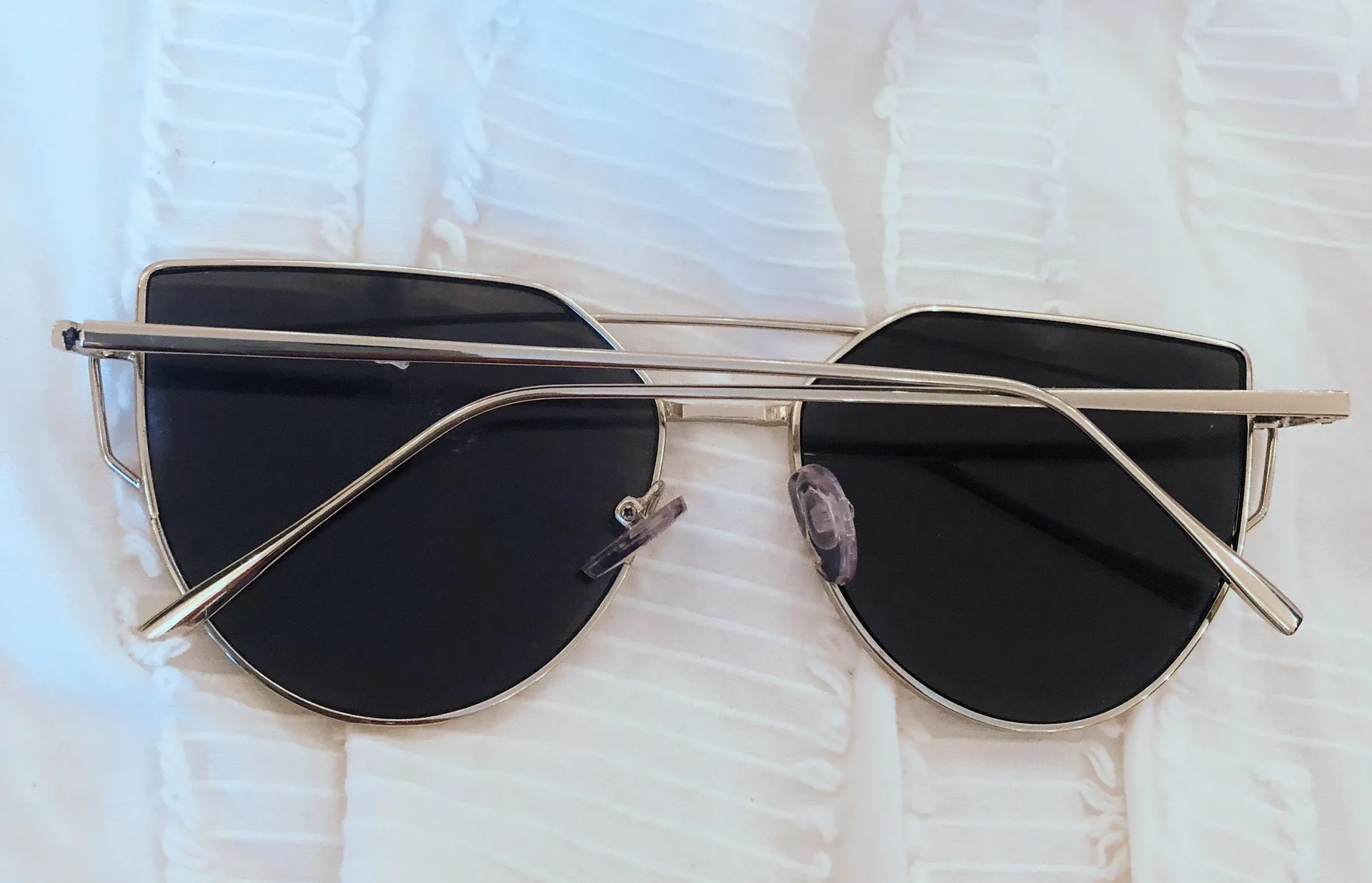 Nordstrom Silver Sunglasses - Image 3