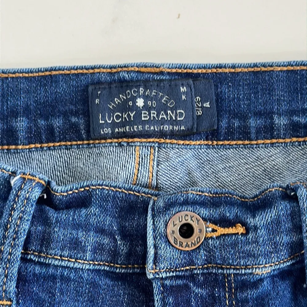 Lucky Brand  Sofia Boot Dark Wash Mid Rise Bootcut Jeans Size 8/29 - Image 4