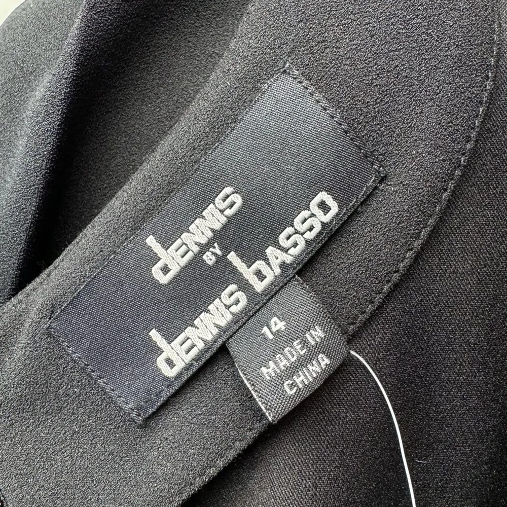 Dennis by dennis basso black a-line dress - Image 9