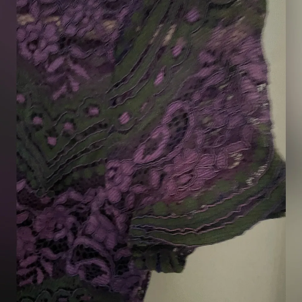 Striped Lace T-Shirt Dress - Image 5