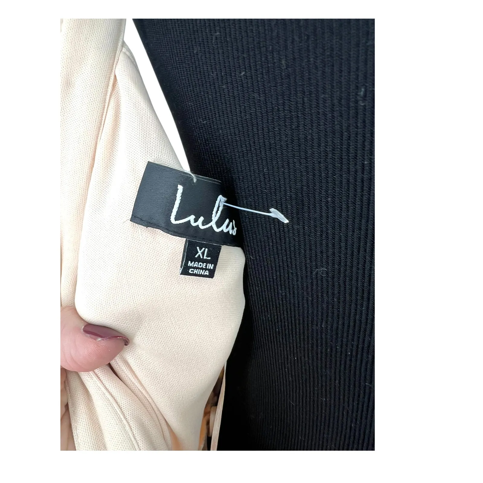 LULU's | XL |  Infinite Glory Maxi Dress Beaded Butter Yellow Long Formal V Neck - Image 8