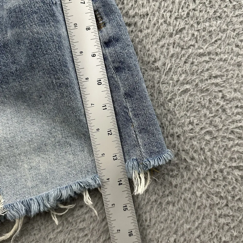 Free People We The Free Makai Cut Off Shorts 3" High Rise Boho Festival Women 31 - Image 11