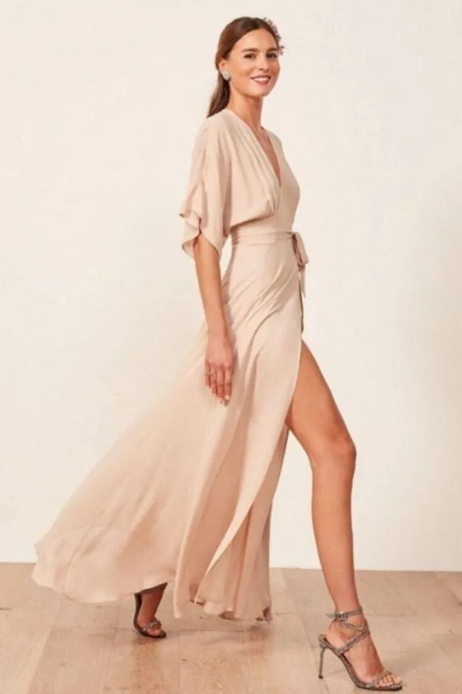 💕REFORMATION💕 Winslow Dress ~ Champagne XS NWOT - Image 3