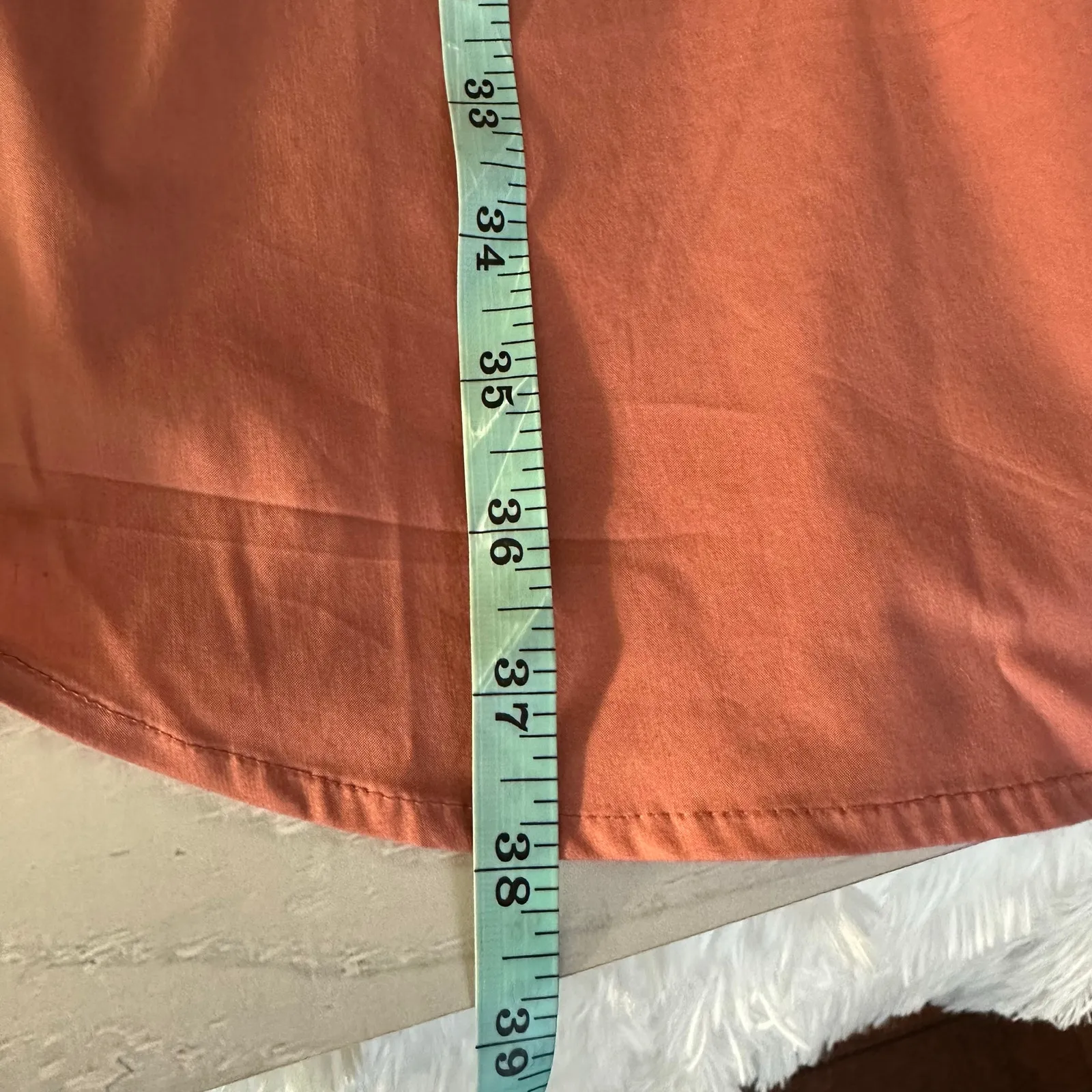 Lauren Ralph Lauren Stretch-Cotton Blend Wrap
Shirtdress Size 10 - Image 11