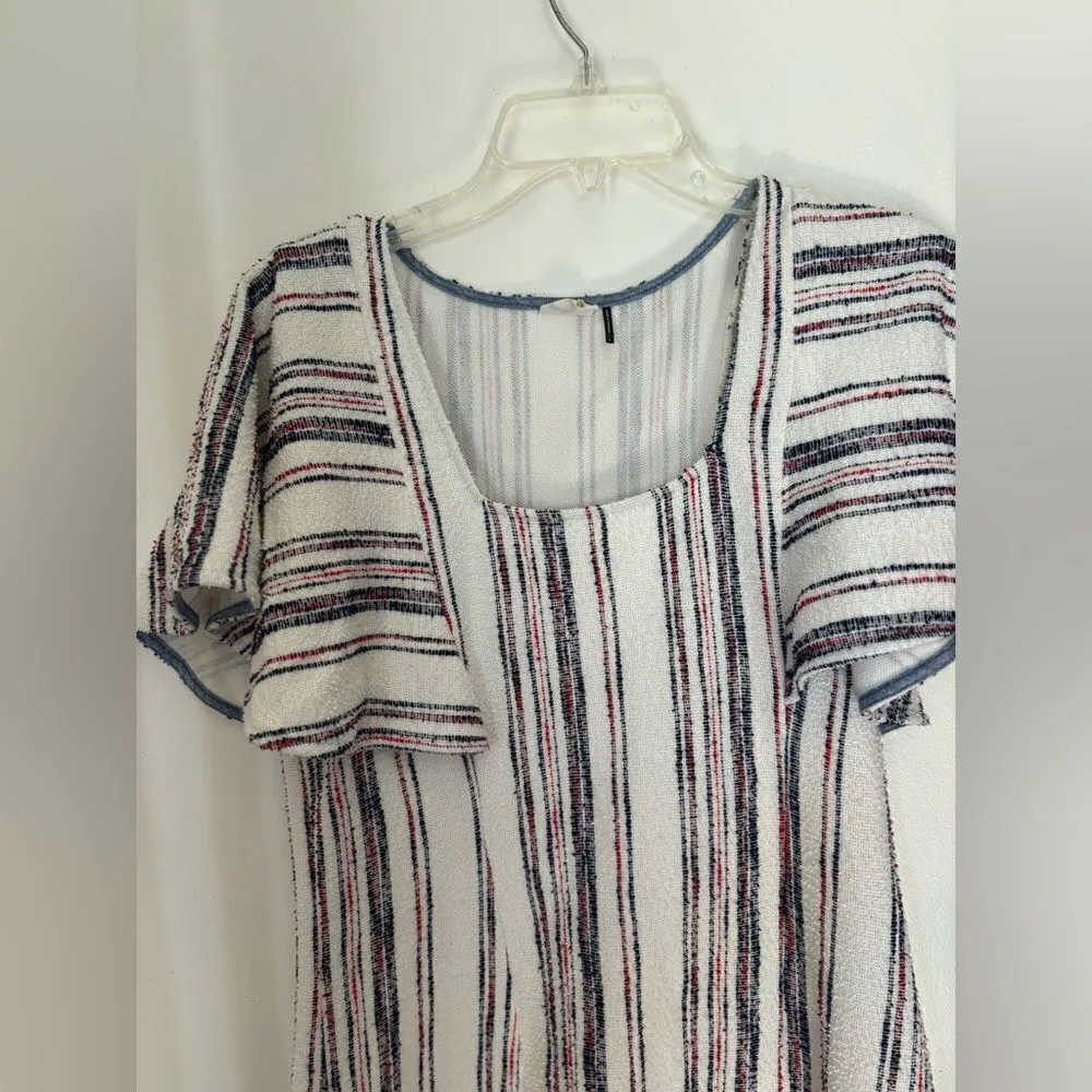 Anthropologie Akemi + Kin Jovanie ruffle tunic dress S 59% cotton - Image 7