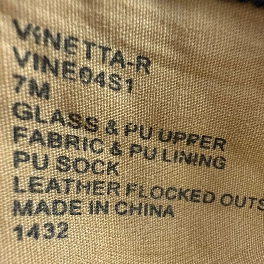 Steve Madden Vinetta Women's Black Rhinestone Studded Mary Jane Ballet Flats 7M - Image 7