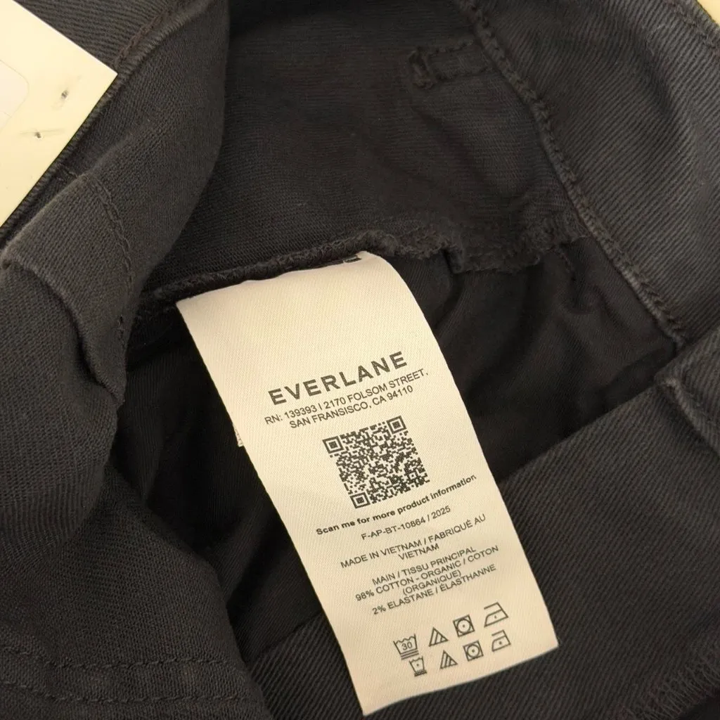 Everlane The Utility Barrel Pant in Black, Size 8 Tall - Image 8