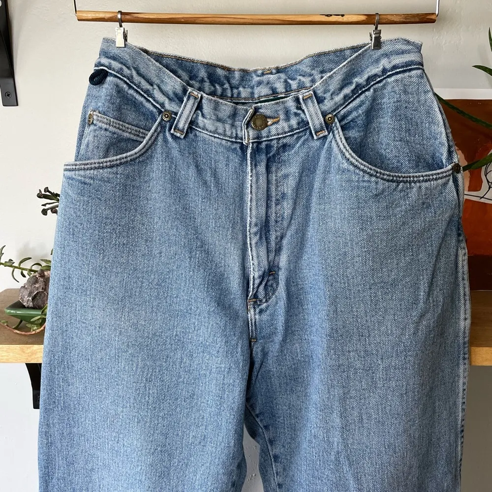 Vintage Wrangler Light Acid Wash Jeans Size 27 / 28 Waist - Image 9