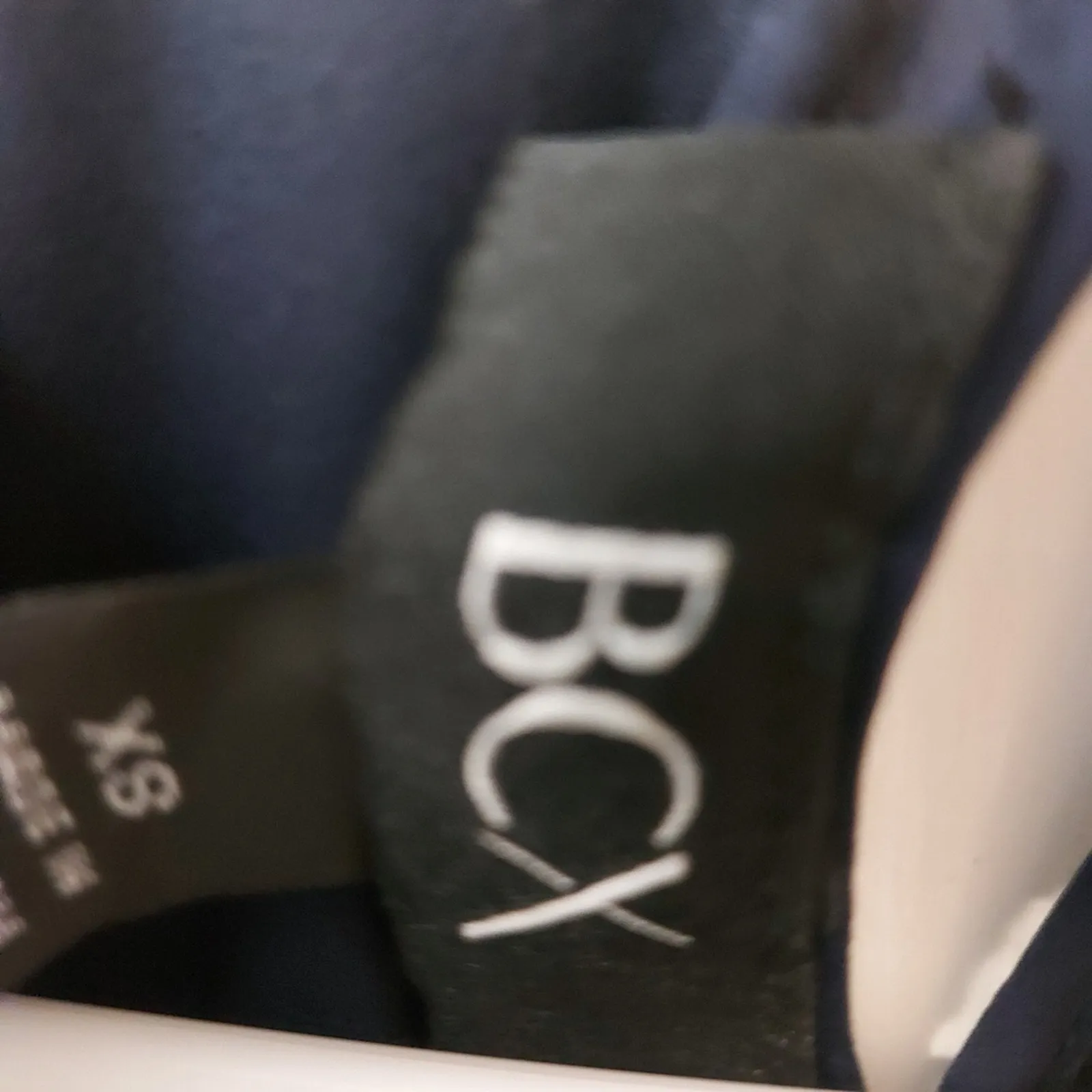 BCX Navy Beaded Camisole Blouse XS Southwestern Boho Fairycore Costal Cowgirl - Image 5