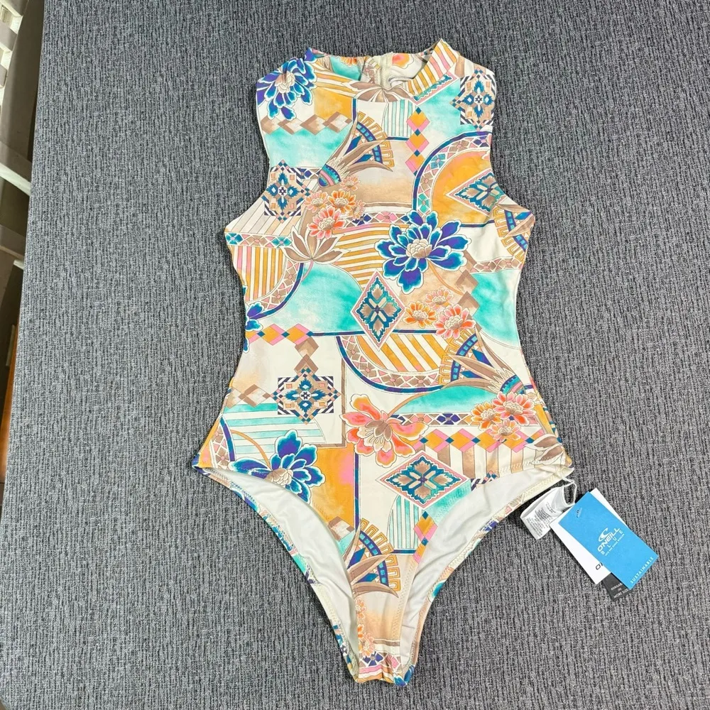 O’Neill Zephora Myrtos One-Piece Tank Surf Swimsuit - Image 3