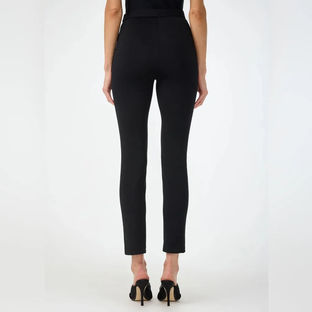 Trina Turk Honey Straight Leg Pants Cropped Black Women’s - Image 2