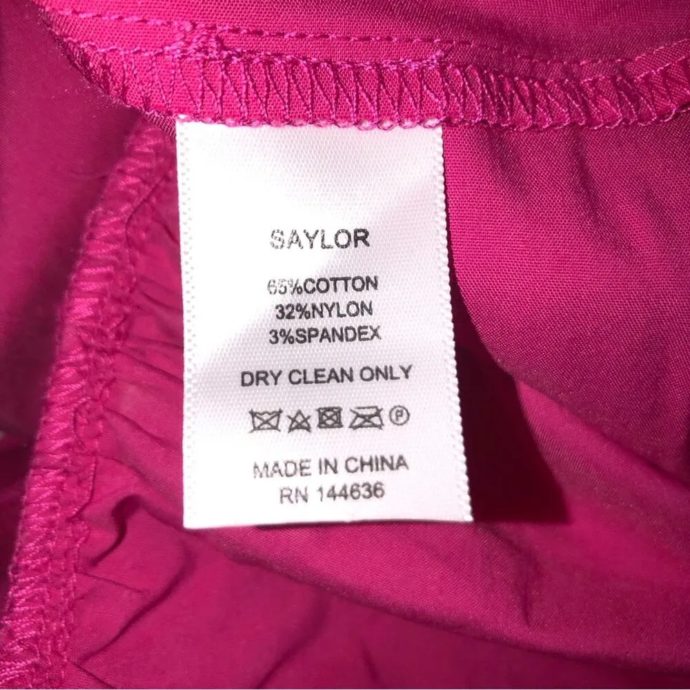 Saylor Karalyn Tiered Ruffle Tie Back Mini Dress Large NWT - Image 8