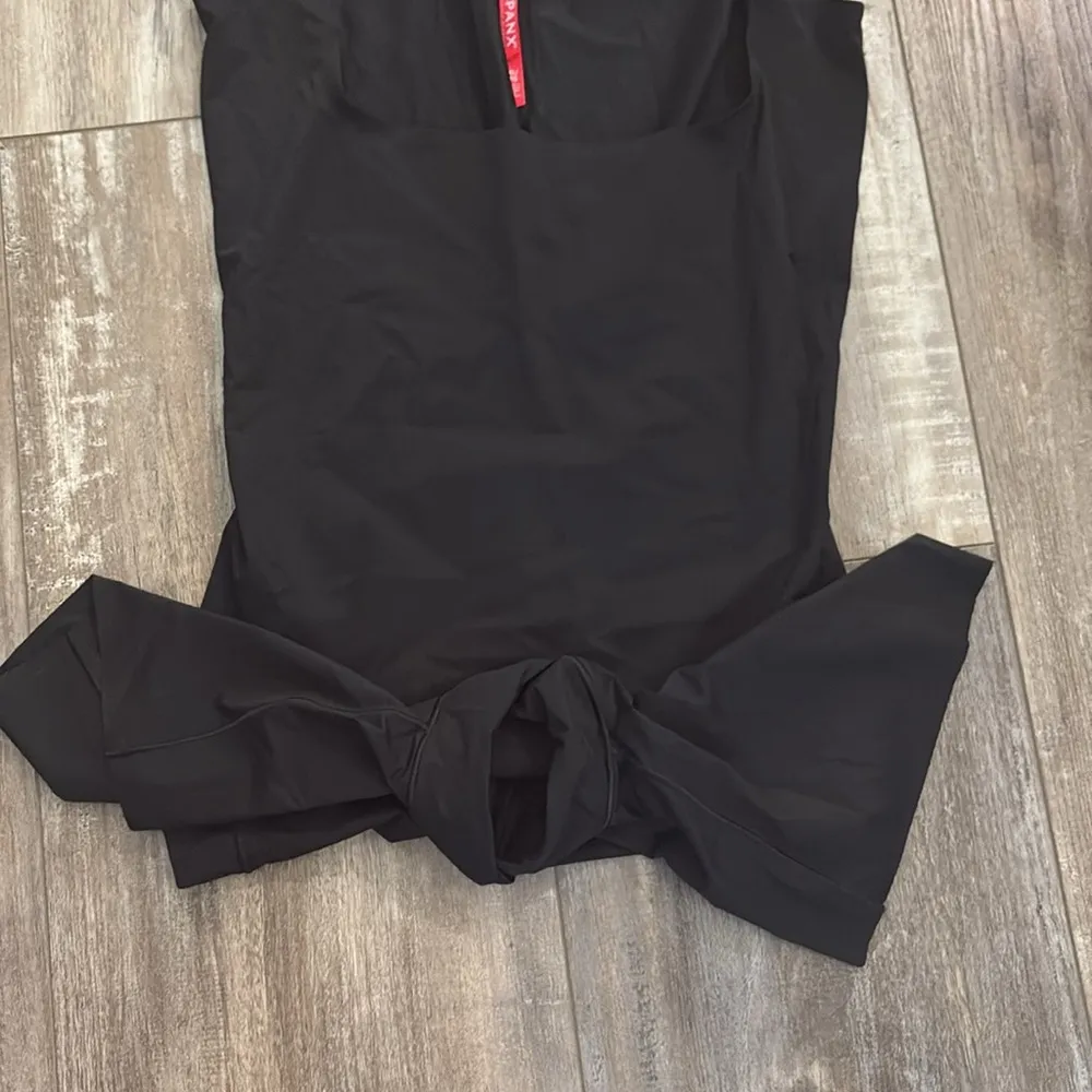 Spanx Thinstincts Open Bust Mid-Thigh bodysuit Black XL - Image 10