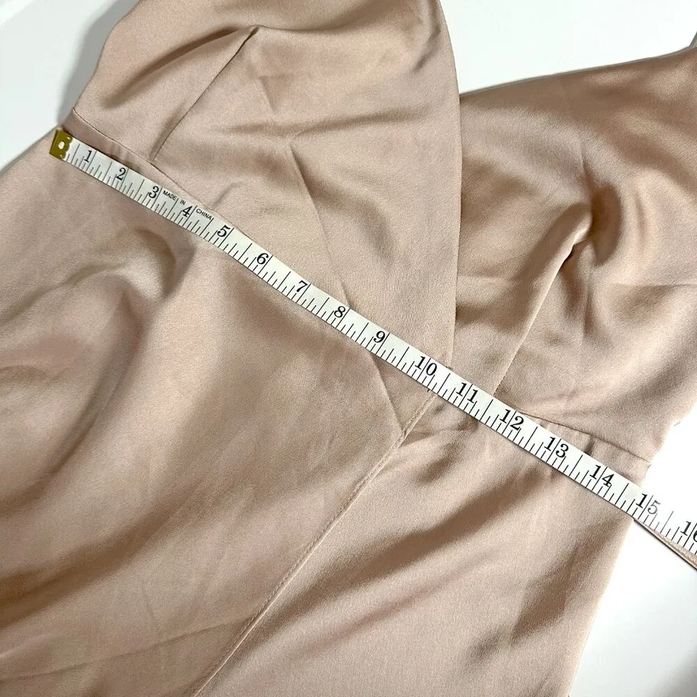 Showpo. Wrap Dress Pink Size 2 - Image 7