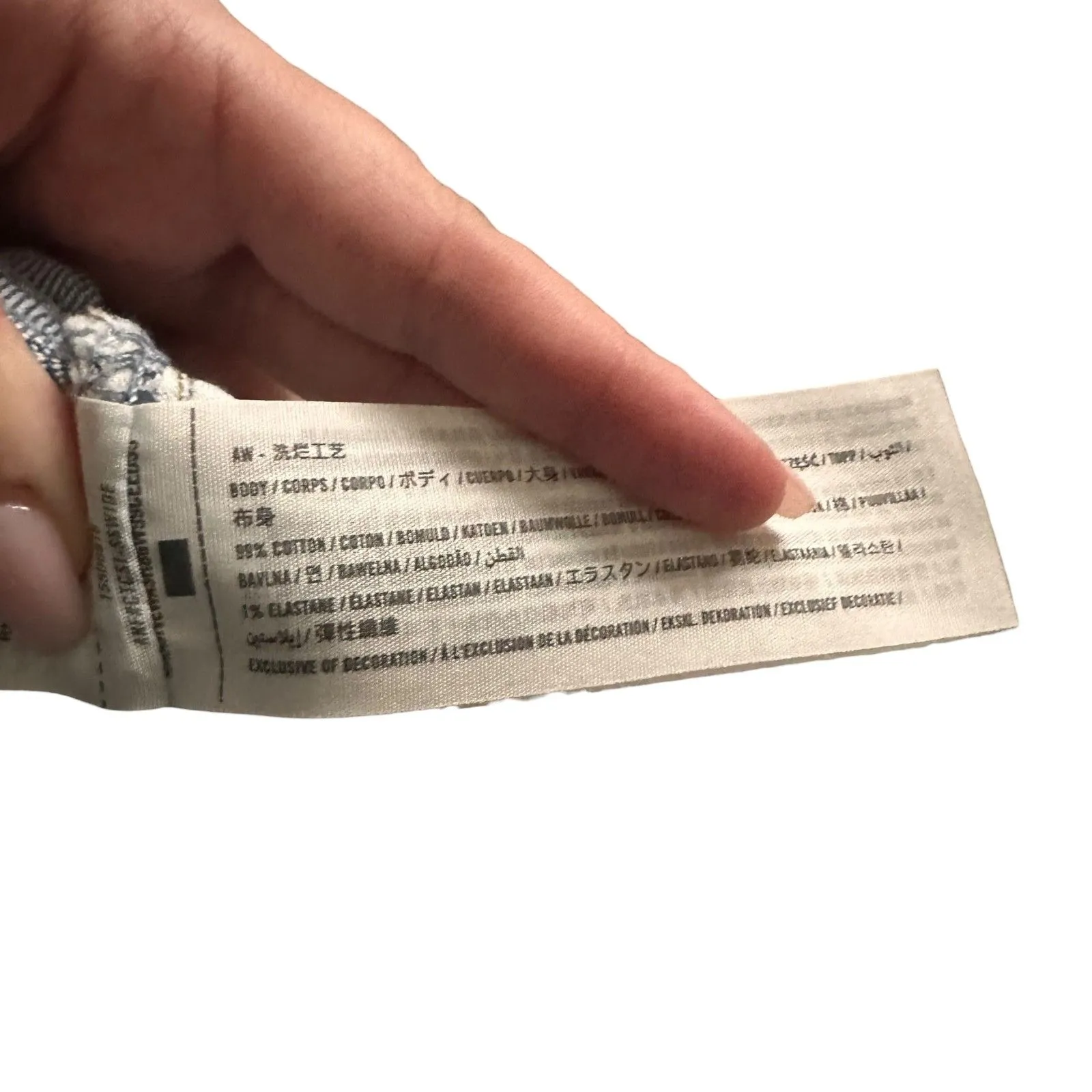 ABERCROMBIE & FITCH Dad Curve Love High Rise Distressed Denim 27/4R - Image 5