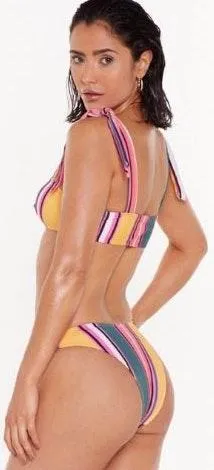 Nasty Gal Striped Bikini  - Image 2