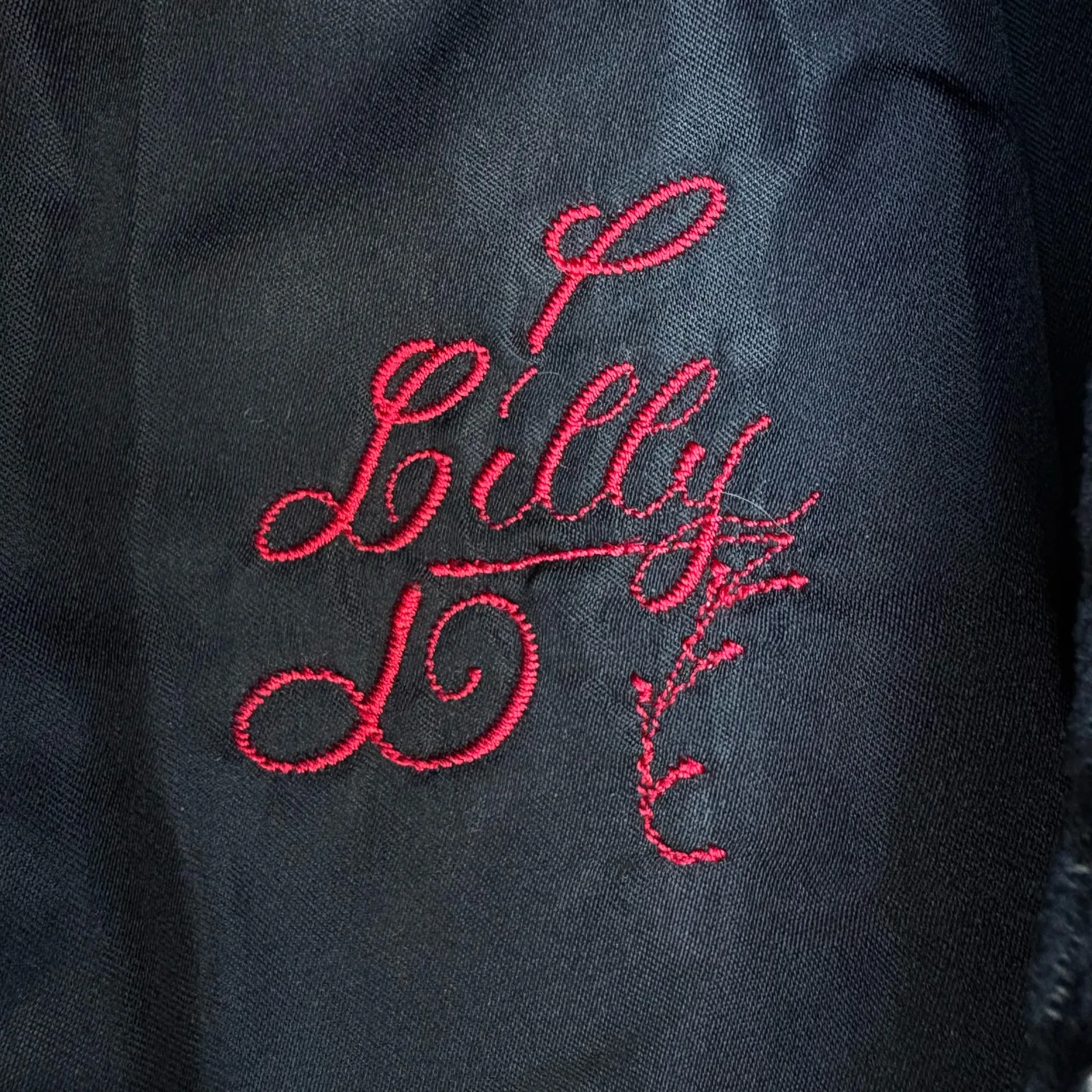 Rare Vintage J. Mendel Paris France Mink Fox Fur Luxury Studded Zip Coat Jacket Black Size M - Image 10