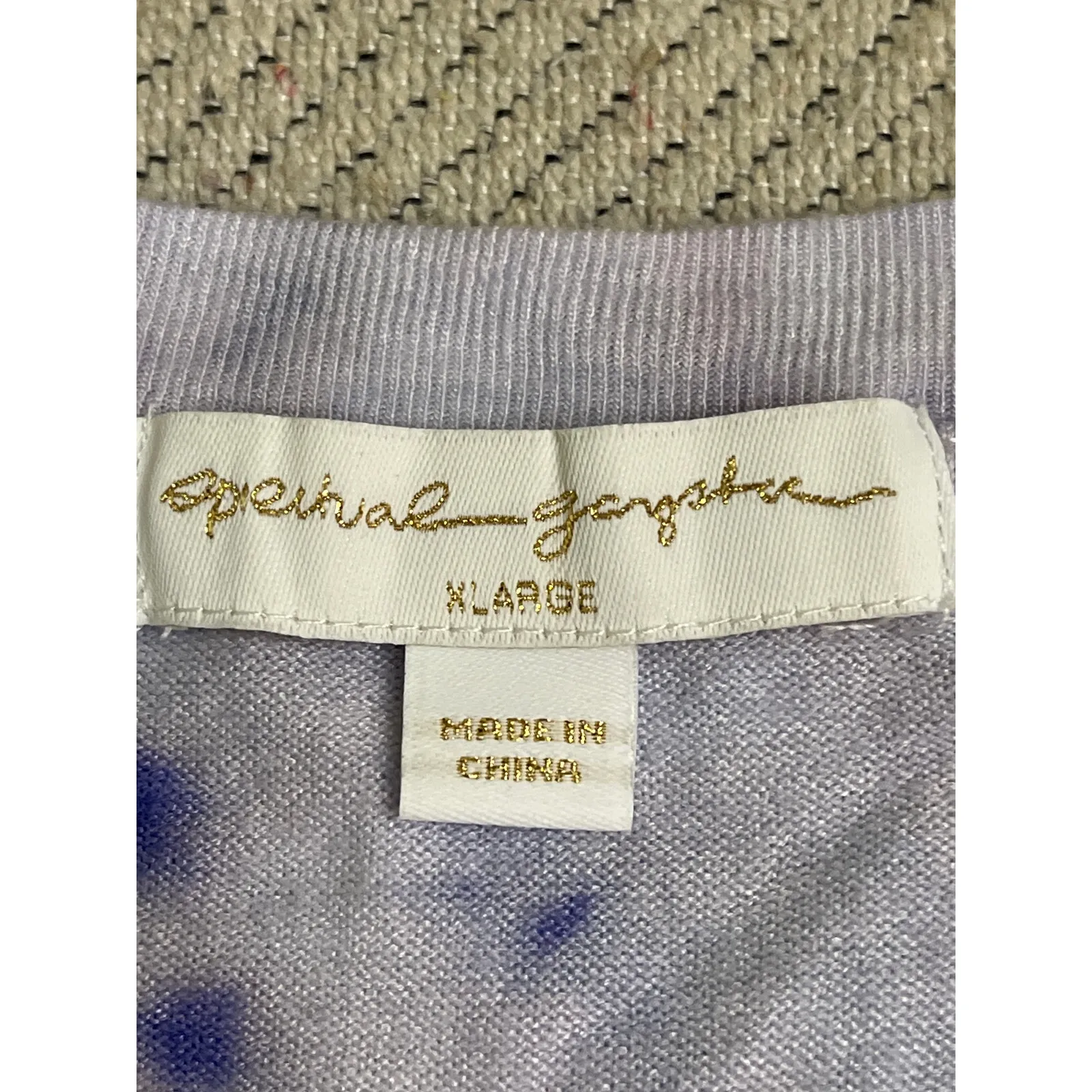 Spiritual Gangster Aloha Vibes Tie dye crew Sweater Savasana, size xl, MSRP $88 - Image 4