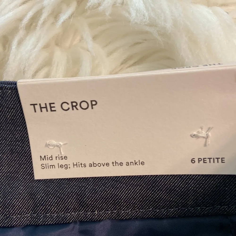 Ann Taylor Factory Stylish Navy Blue Cropped Pants size 6 brand new inseam 22” - Image 10