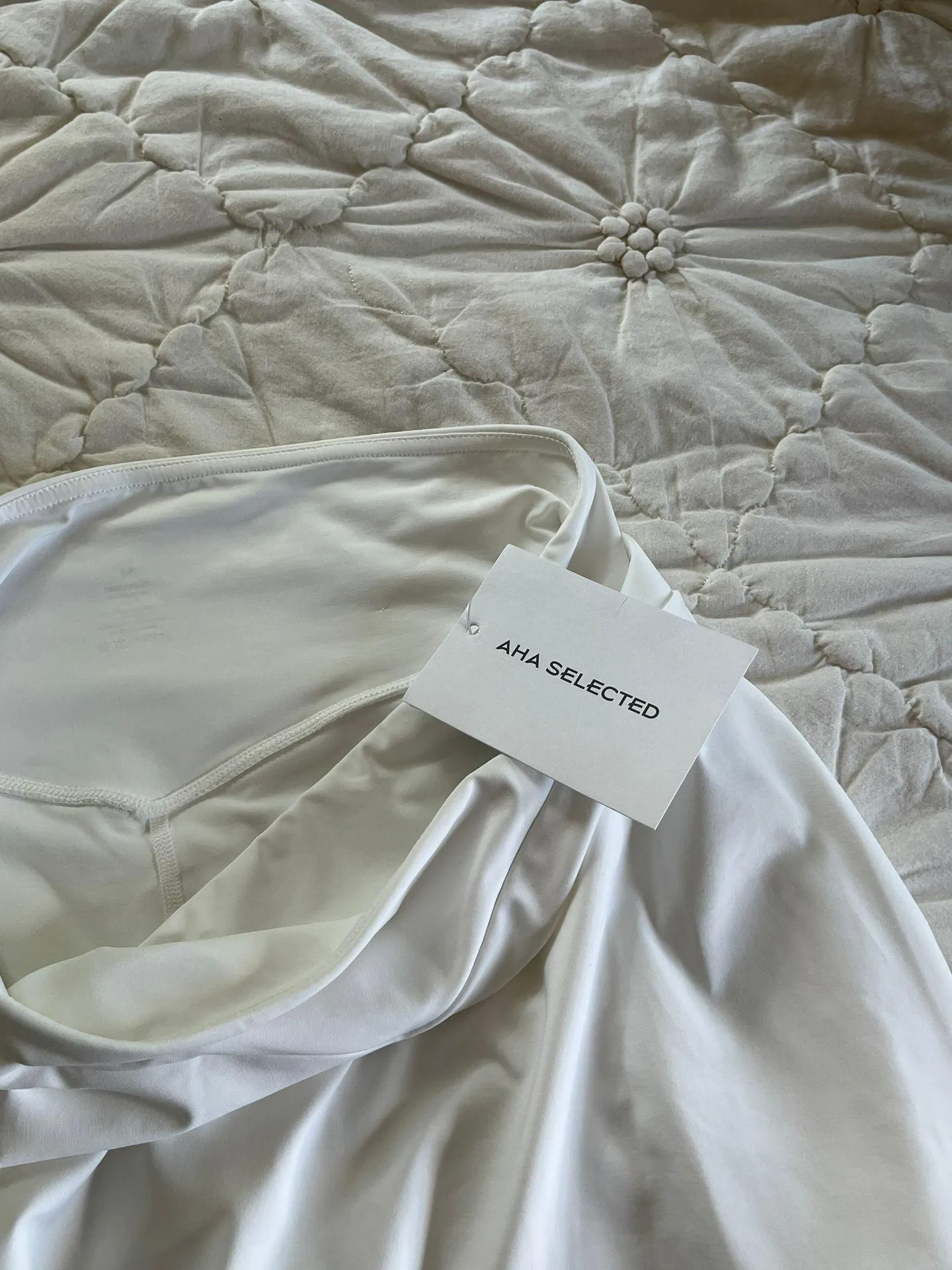 Aha Select Tennis Skirt White Size M - Image 9