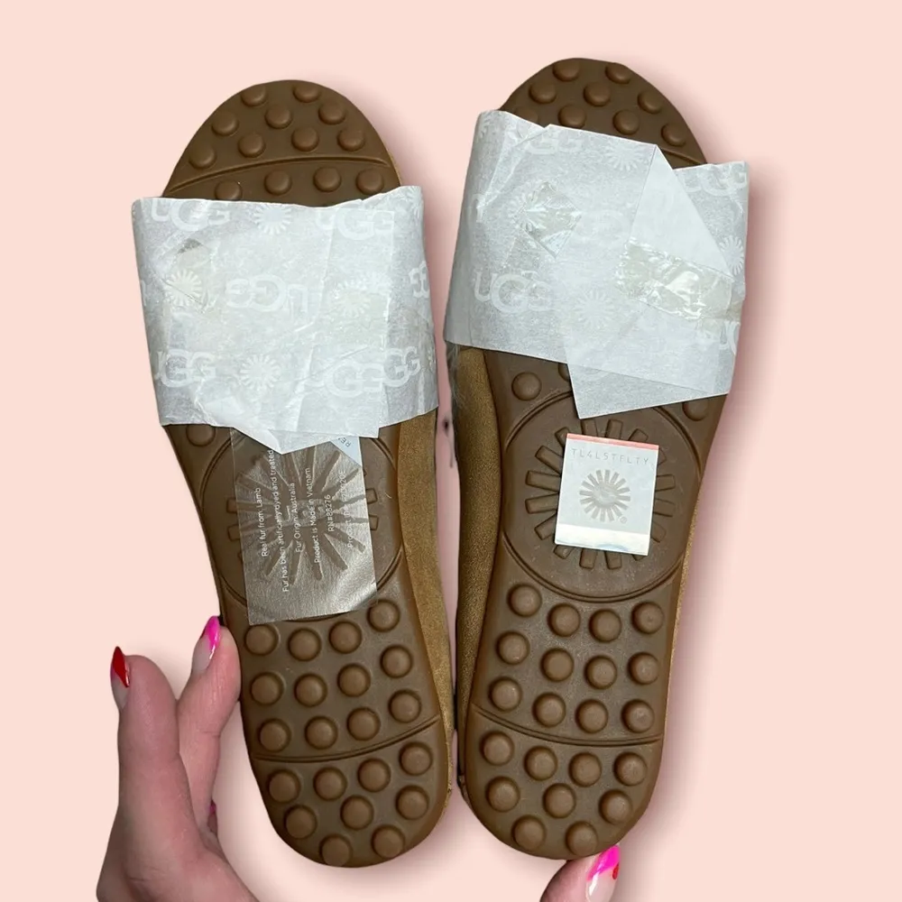 UGG  Kaley Wisp Suede Loafer Chestnut Brown Size 5 - Image 8