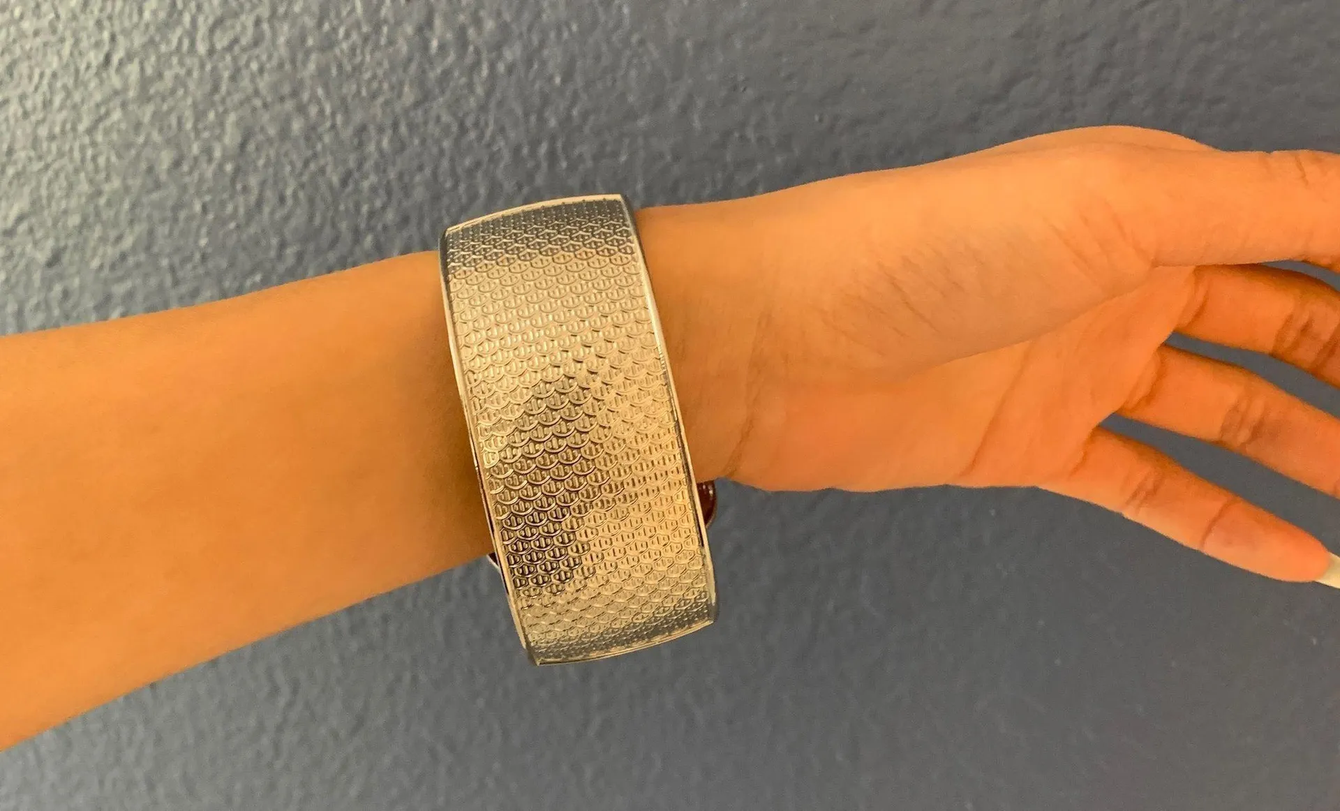 Silver Owl Bracelet Cuff - Image 6