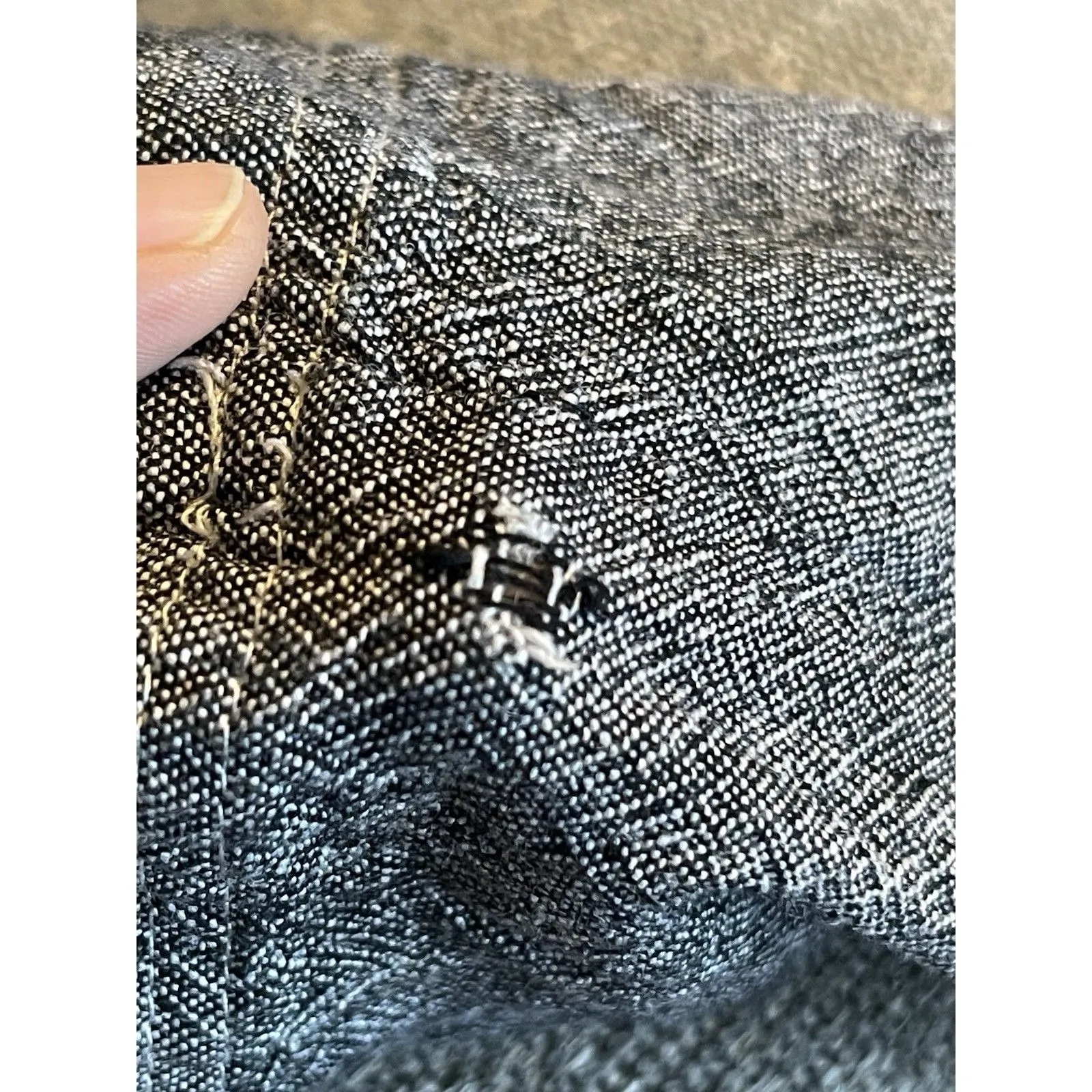 Maurices Women Pants Small High Rise Linen Blend Sailor Nautical Minimalist Boho - Image 10