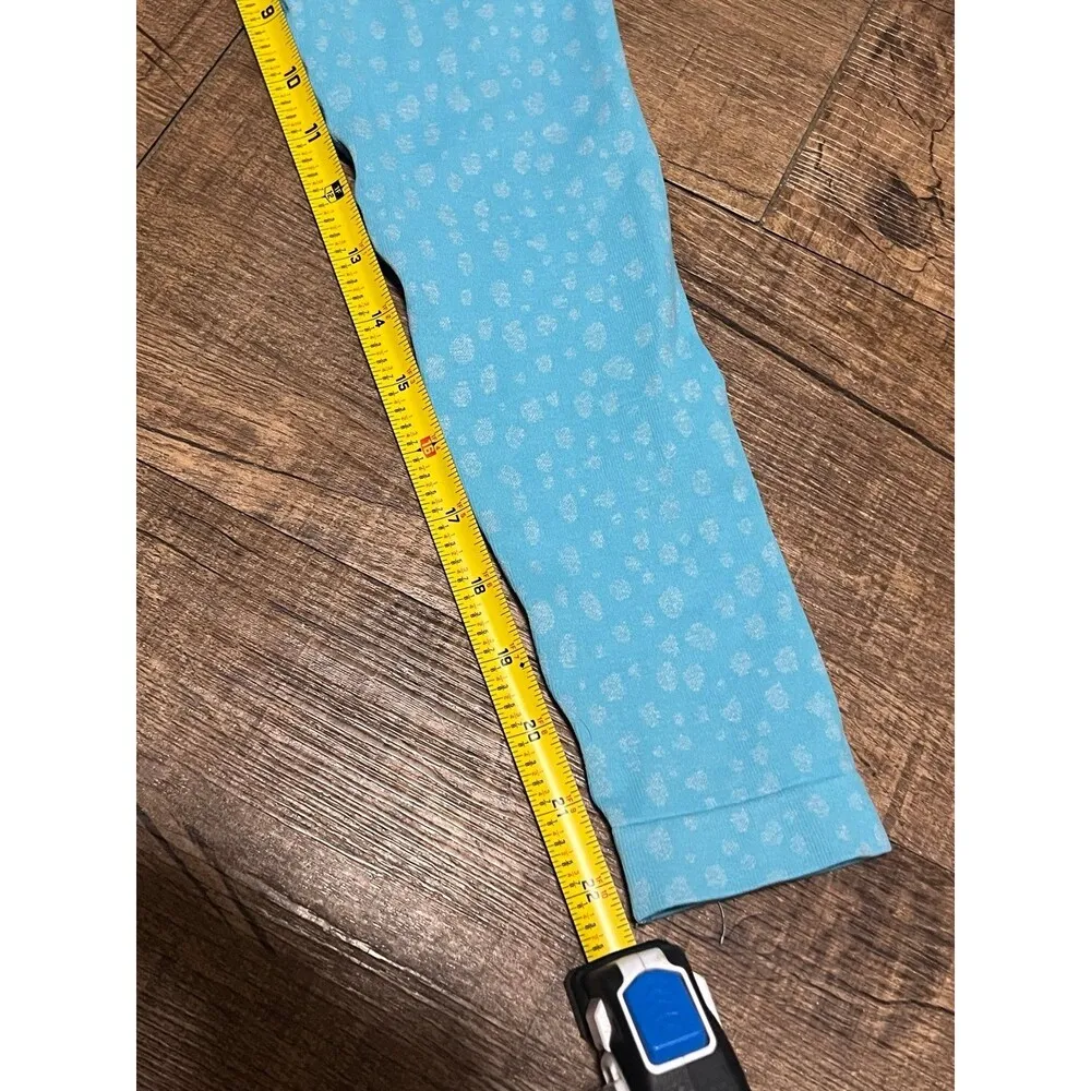 AYBL Evolve Speckle Seamless Leggings – Light Blue - Image 5