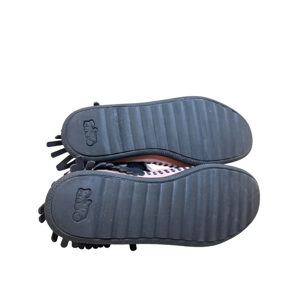 Coach Roccasin Womens Black Leather Studded Moccasin Ankle Boots Size 6B SKU8131 - Image 7