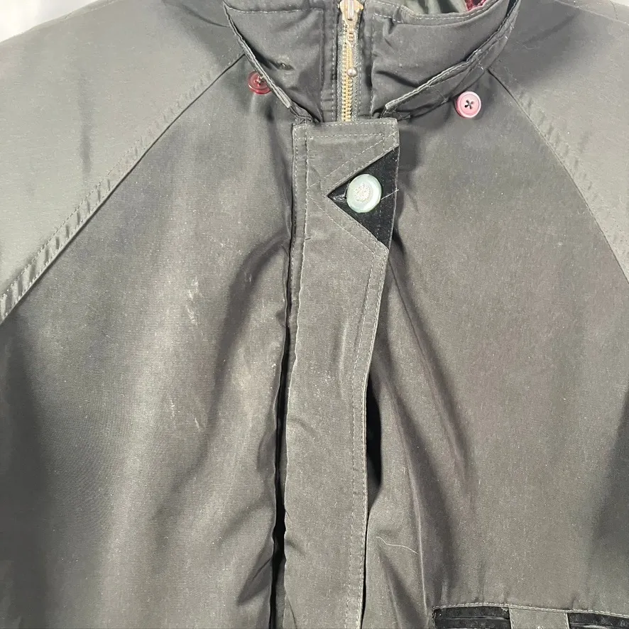 P.A. ORIGINALS Womens Green Velvet Trimmed Puffer Jacket Winter‎ Coat Size 1X - Image 8