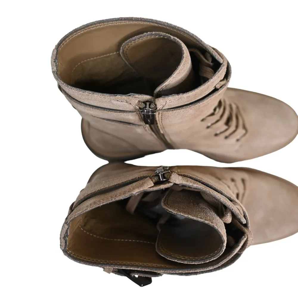 Vince Camuto Womens 8.5 Fawdry Combat Boot in Wild Mushroom NEW - Image 8