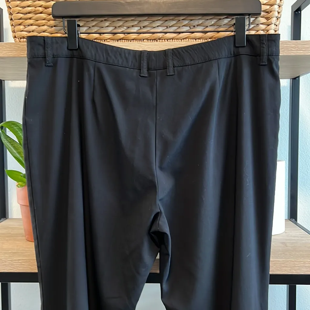 Burberry London Mid-Rise Black Dress Pant Trouser, 10 - Image 6