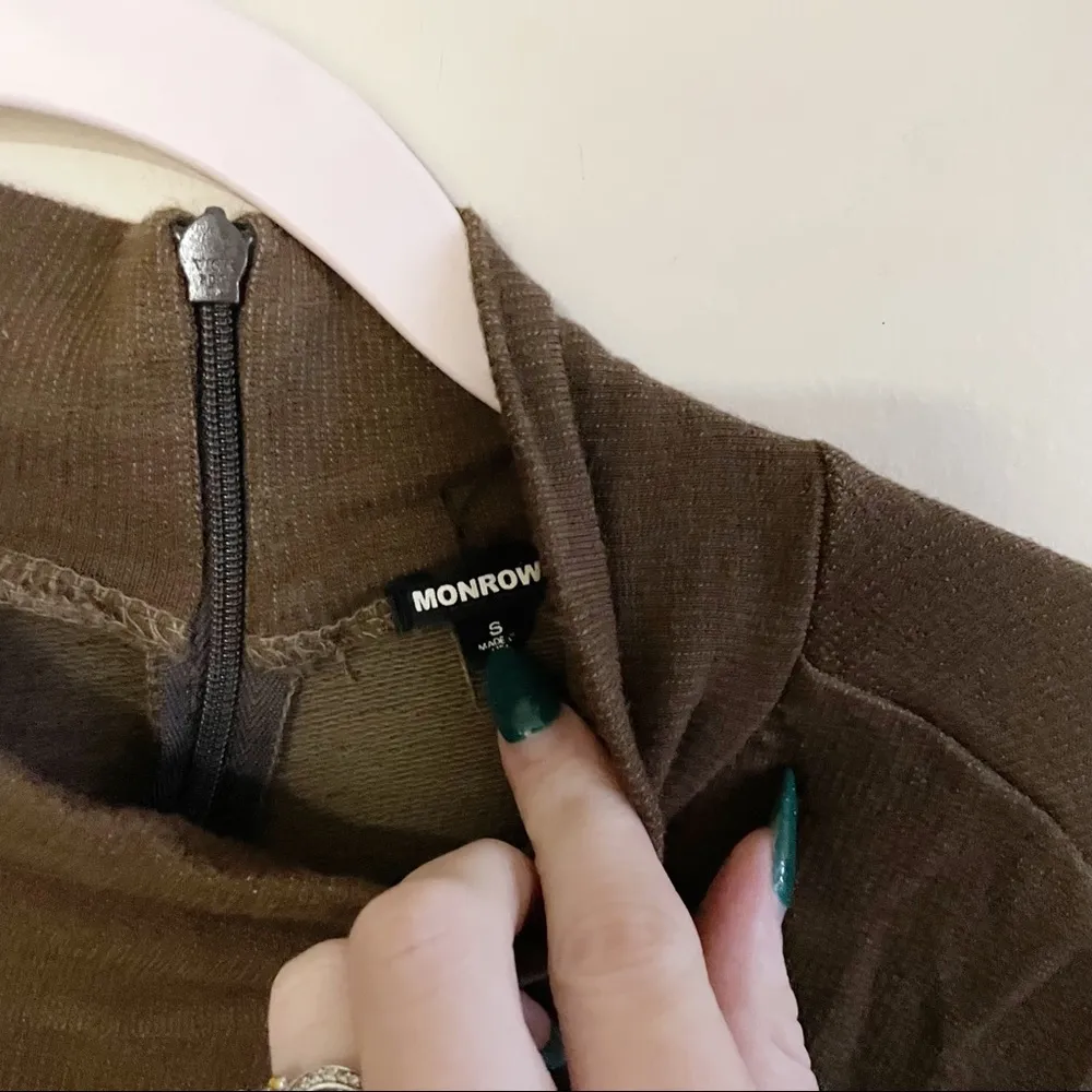 Monrow Supersoft Mock Neck Jumpsuit - Image 6