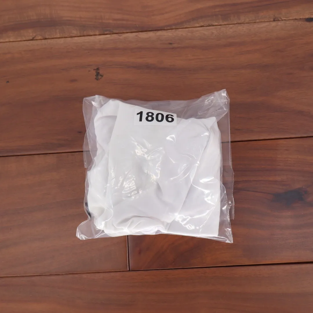 ASOS DESIGN White High Waisted Bikini Bottoms Size 4 - Image 5