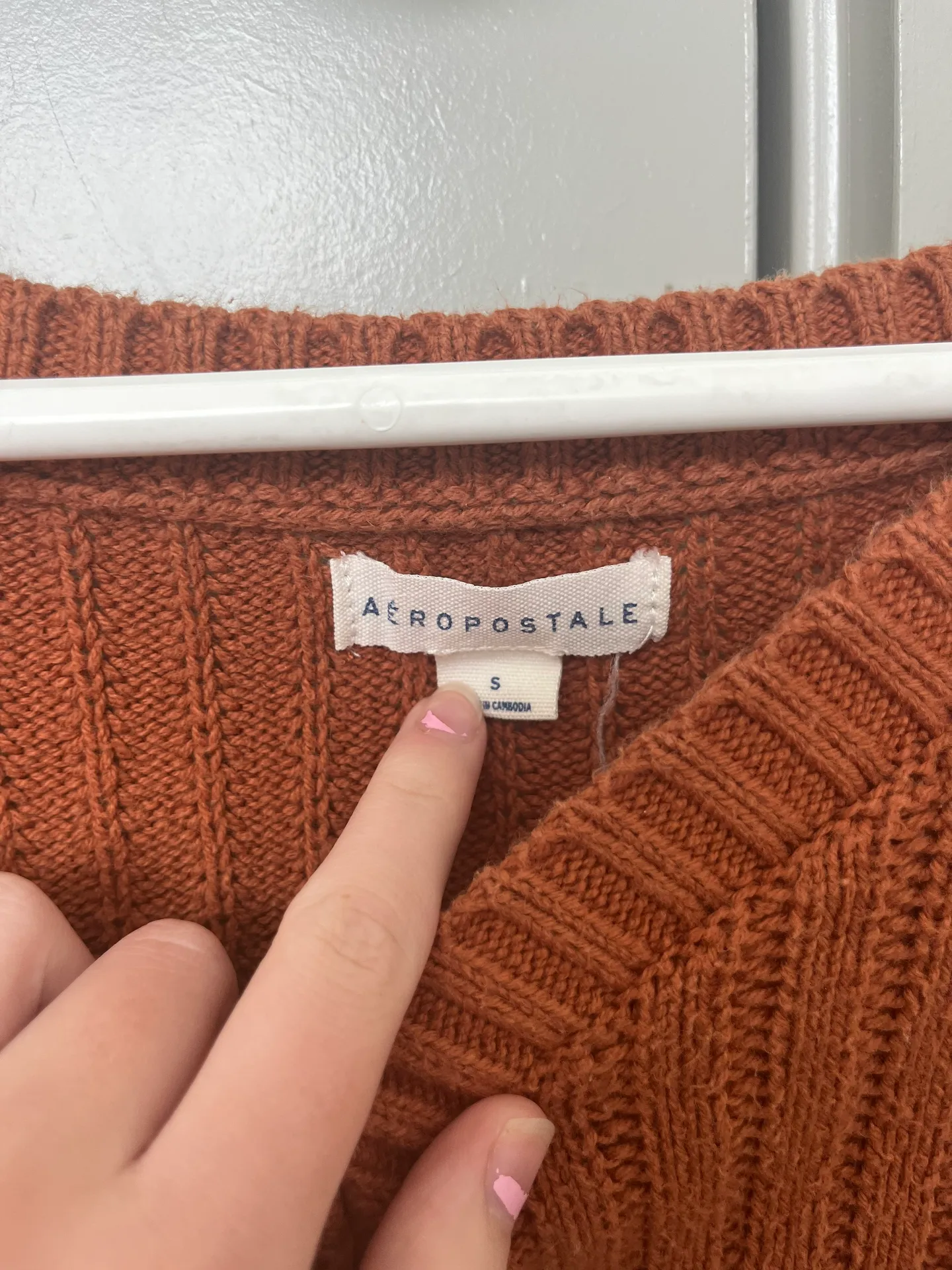 Aeropostale Tan Sweater - Image 2