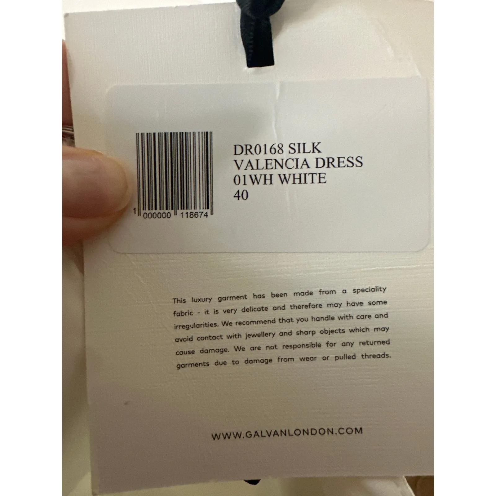 Galvan London NWT Ivory Silk Valencia Cold Shoulder Midi Dress Size 8 White - Image 9