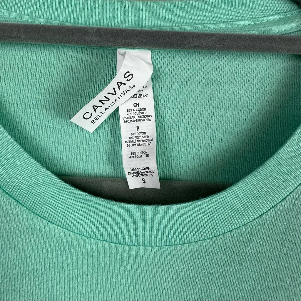 Sweet Southern Mess Bella Canvas Mint Green Tee - Image 3