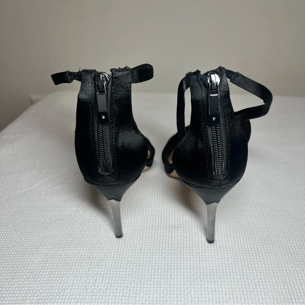 Imagine Vince Camuto Women's Black Satin Dress Pumps SZ 9 1/2 M Heels​​​​ - Image 3
