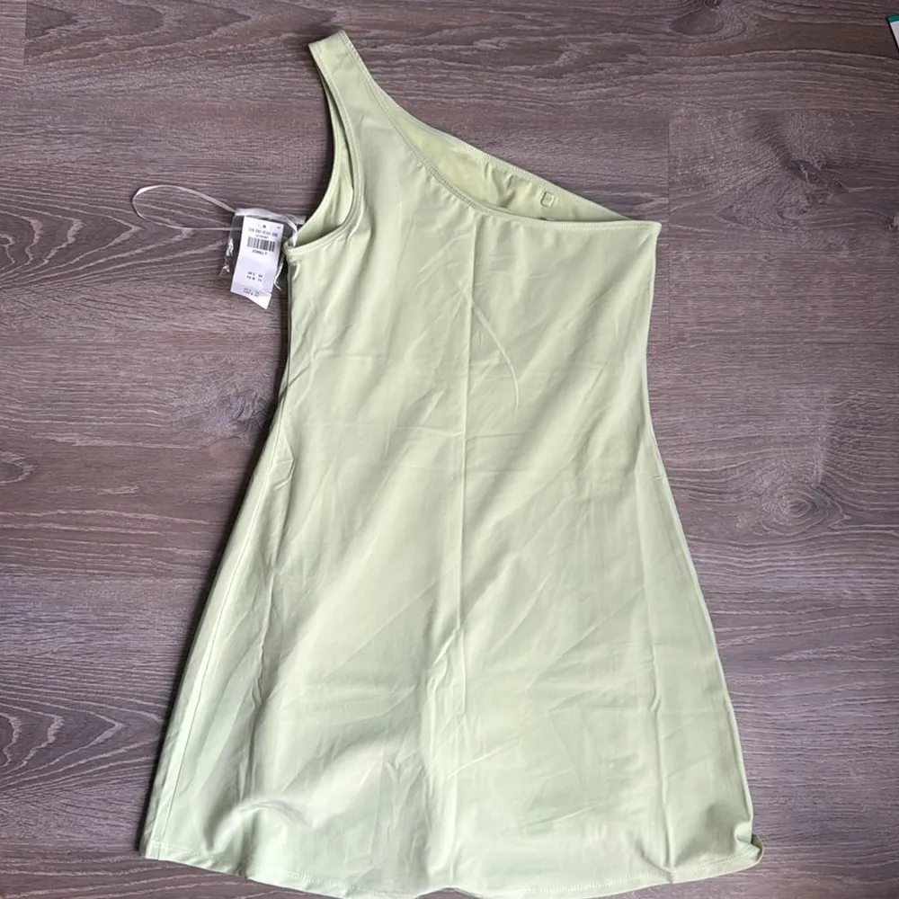 NEW Abercrombie & Fitch One-Shoulder Traveler Mini Dress  XSP - Image 7