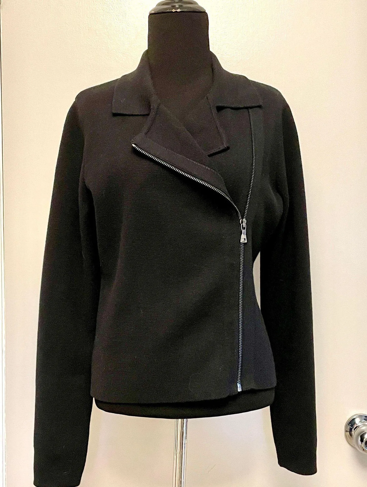 Ann Taylor NWT  Knit Moto Jacket - Image 2
