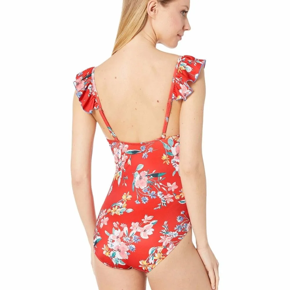 Jessica Simpson Chantilly One Piece Swimsuit B4 - Image 2