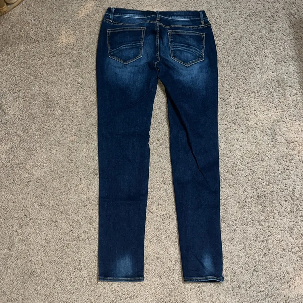 Driftwood Marilyn Skinny Triangle Embroidered‎ Jeans 27 - Image 4