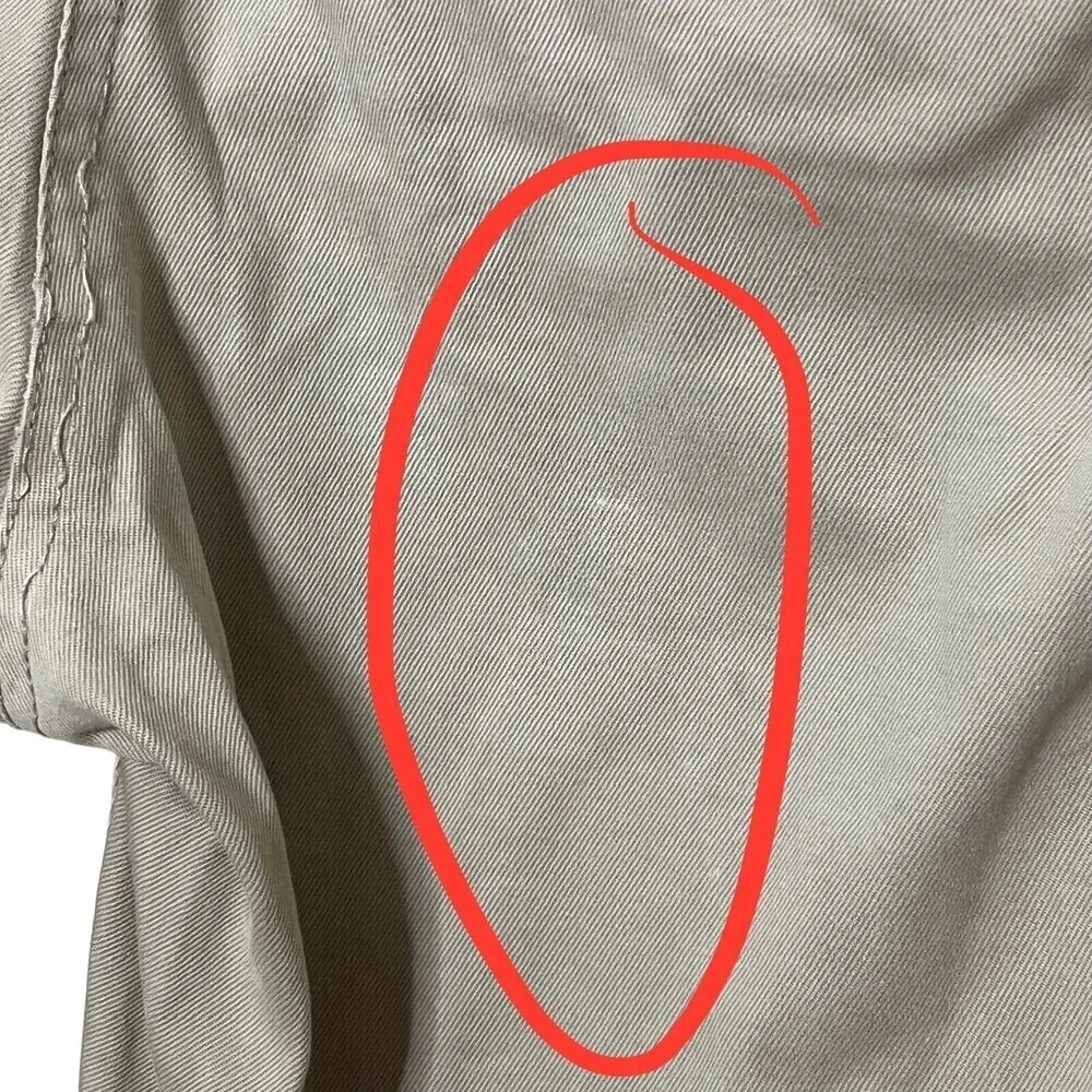 Isabel Marant Etoile Straight Leg Pants Women’s Size XS Neutral High Rise - Image 12