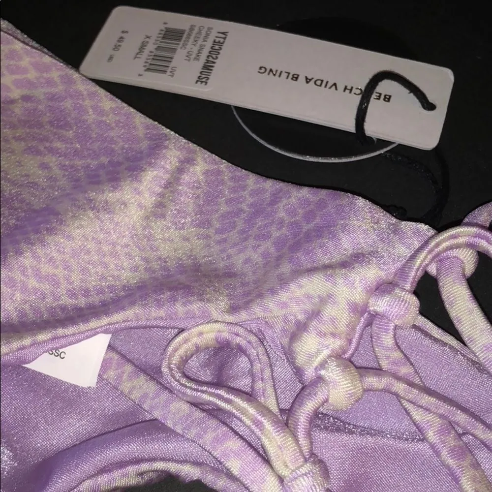 Amuse Society Sonia'‎ Snake Cheeky Bottom nwt - Image 3