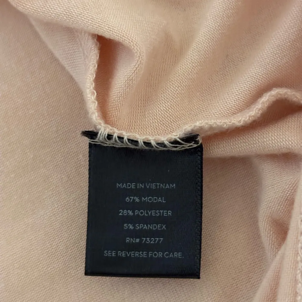 Simply Vera Vera Wang Pink Relaxed Short Sleeve Tee - Image 3